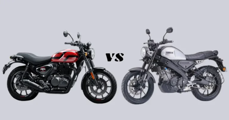 Royal Enfield Hunter 350 vs Yamaha XSR 155