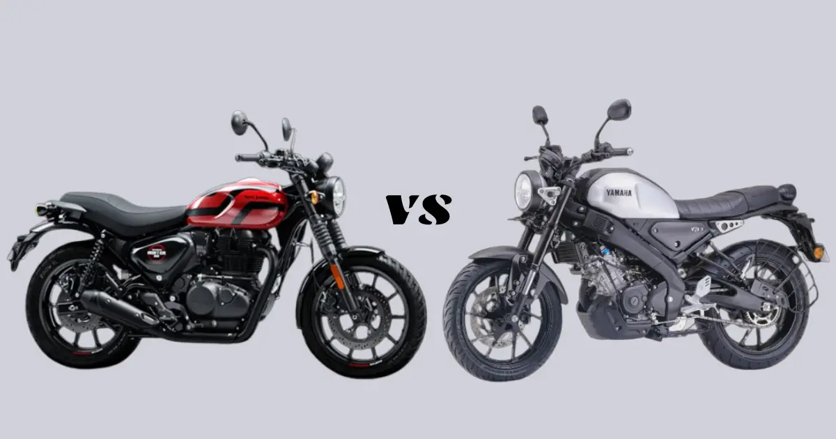 Royal Enfield Hunter 350 vs Yamaha XSR 155
