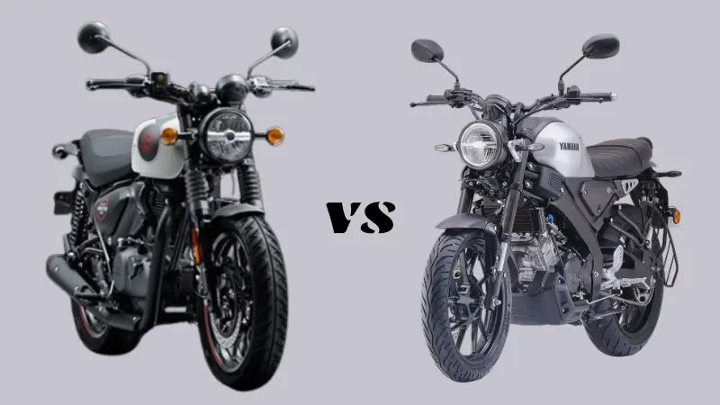 Royal Enfield Hunter 350 vs Yamaha XSR 155