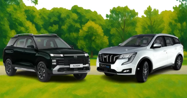 Hyundai Alcazar vs Mahindra XUV700