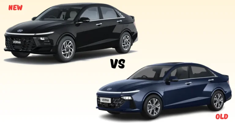 Hyundai Verna Facelift vs Old Verna