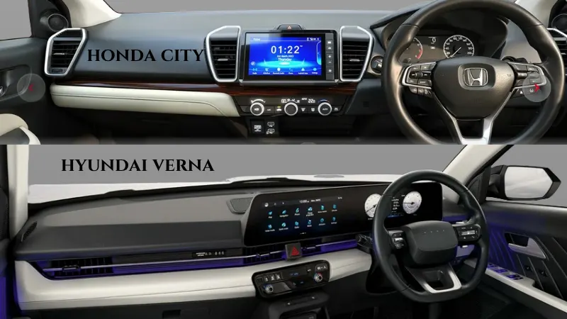 Hyundai Verna Facelift vs Honda City