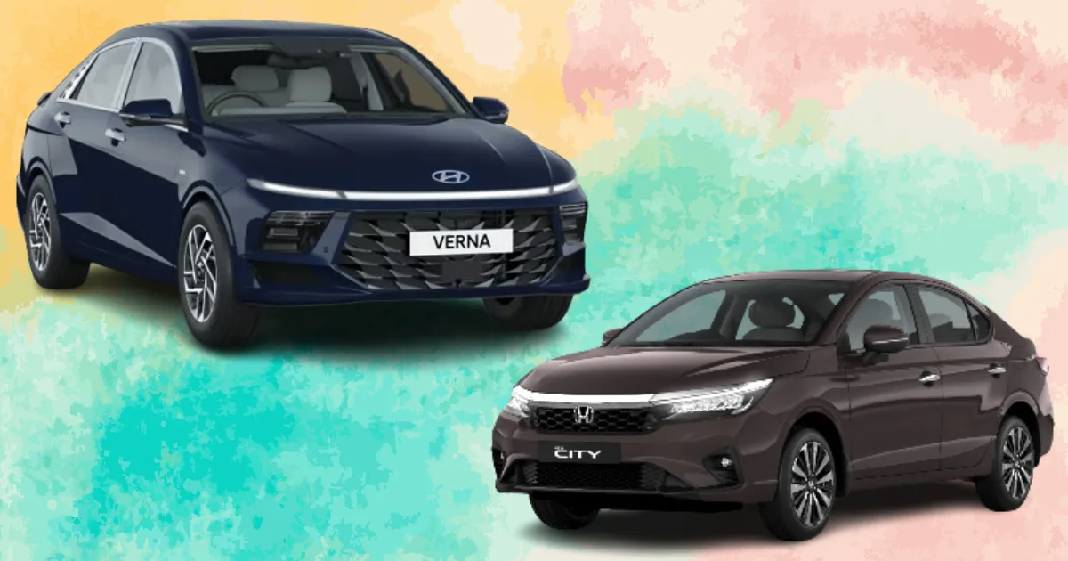 Hyundai Verna Facelift vs Honda City
