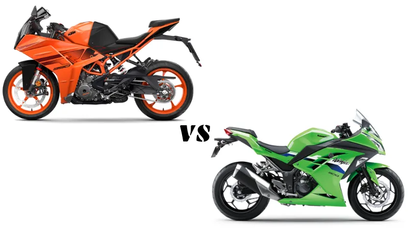 KTM RC 390 vs Kawasaki Ninja 300
