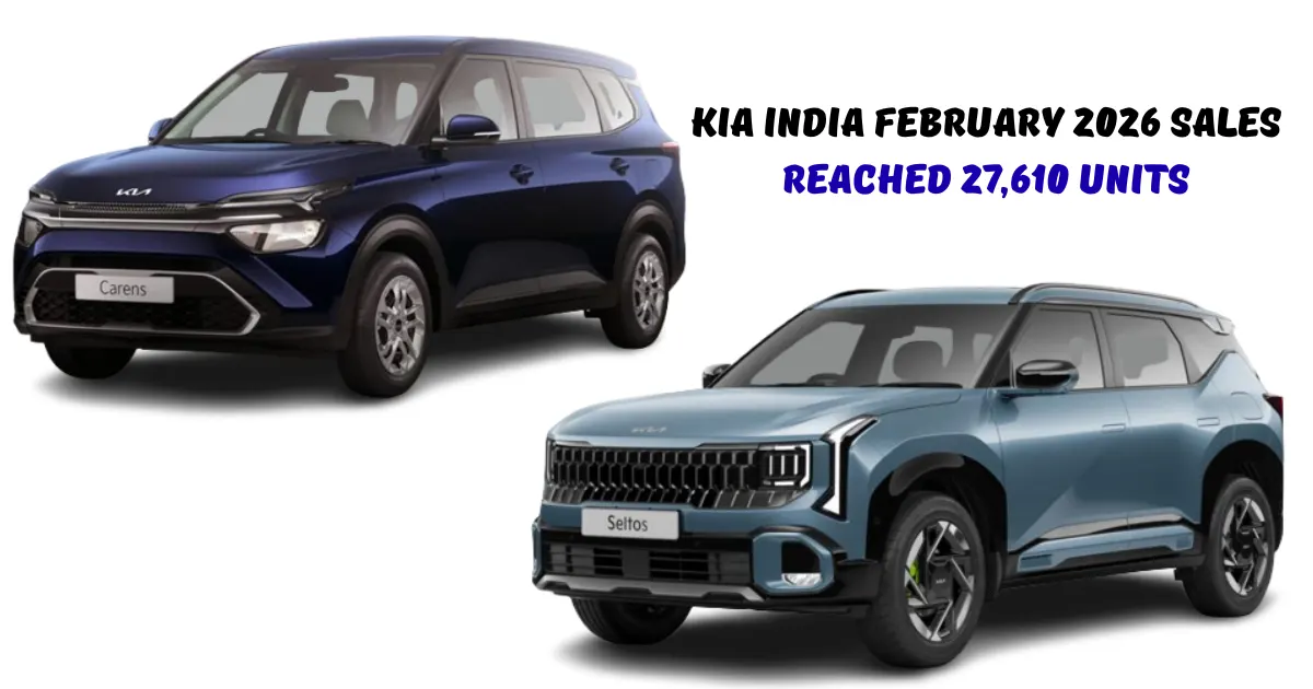 Kia India February 2026 Sales