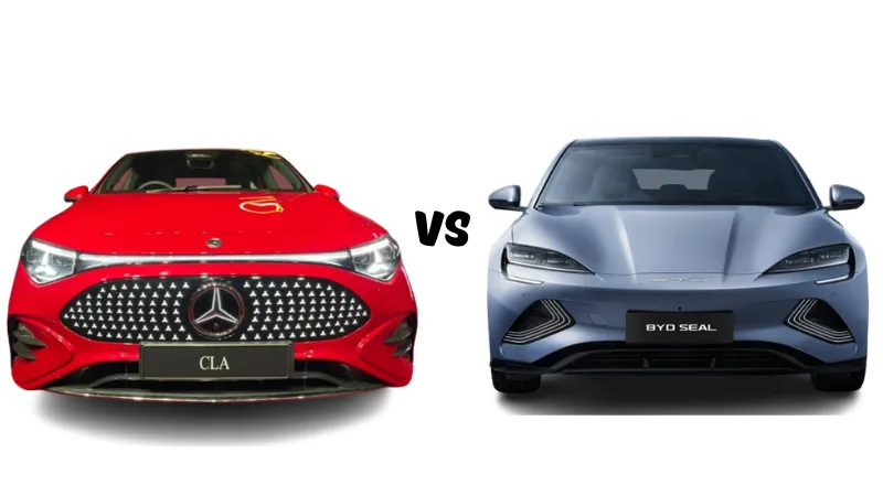 Mercedes-Benz CLA Electric vs BYD Seal