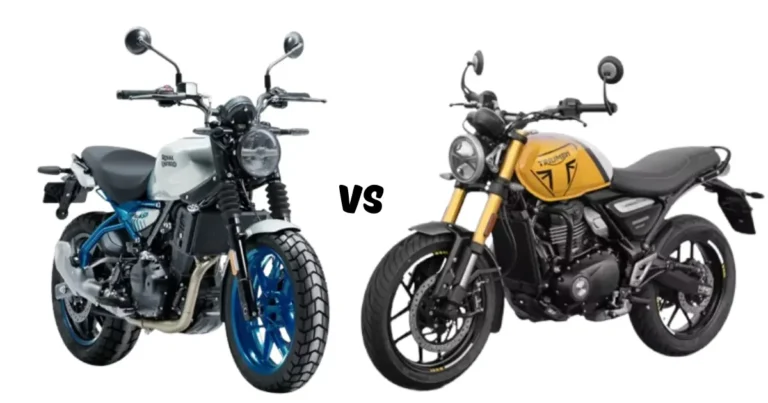 Royal Enfield Guerrilla 450 vs Triumph Speed 400
