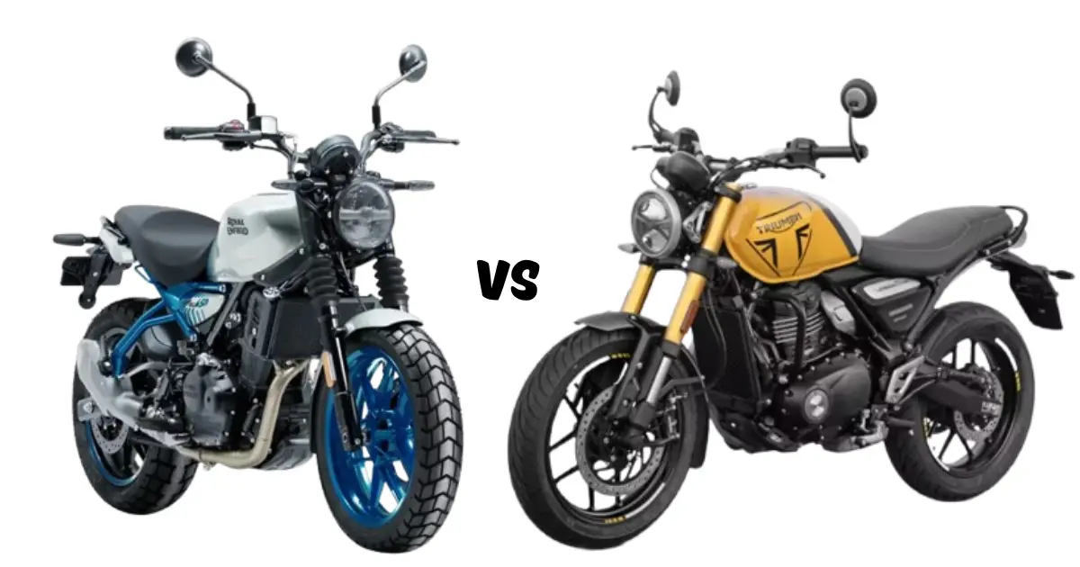 Royal Enfield Guerrilla 450 vs Triumph Speed 400