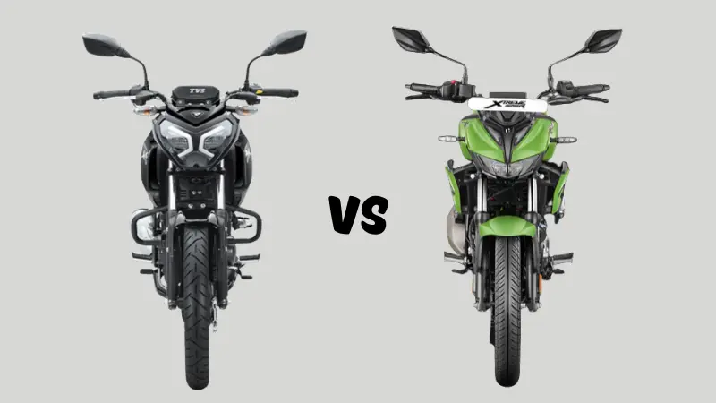 TVS Raider 125 vs Hero Xtreme 125R