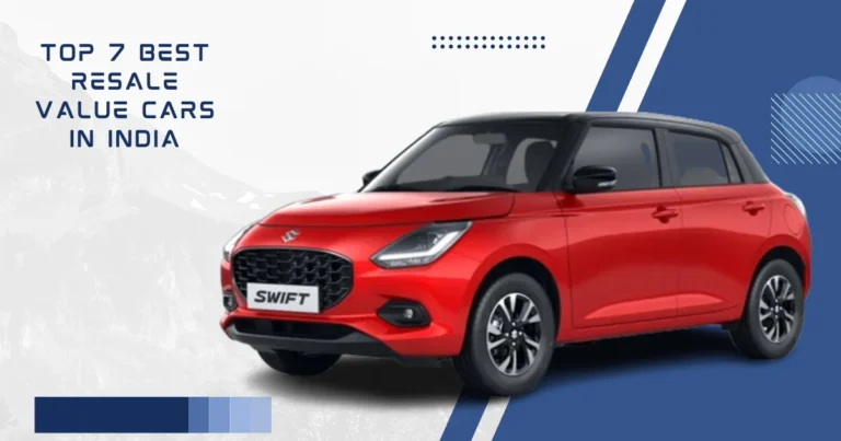 Top 7 Best Resale Value Cars in India