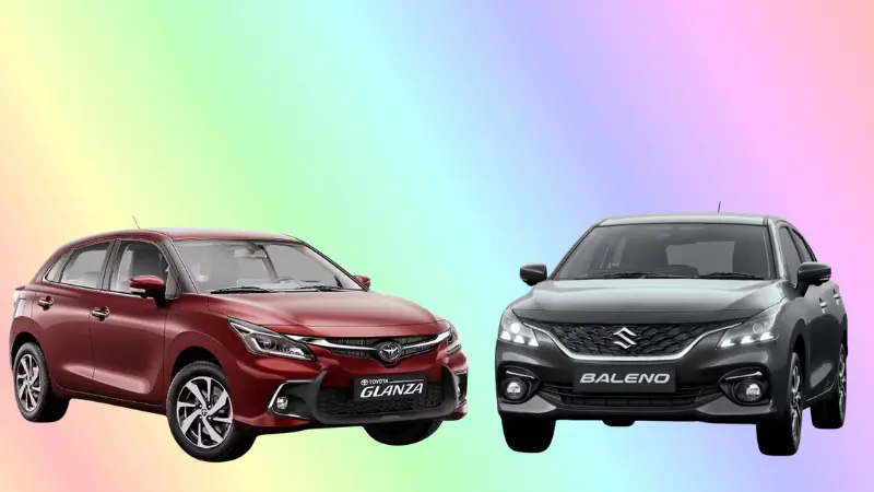 Toyota Glanza vs Maruti Baleno
