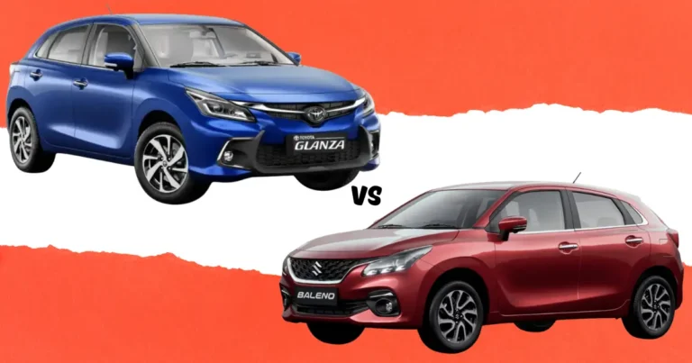 Toyota Glanza vs Maruti Baleno