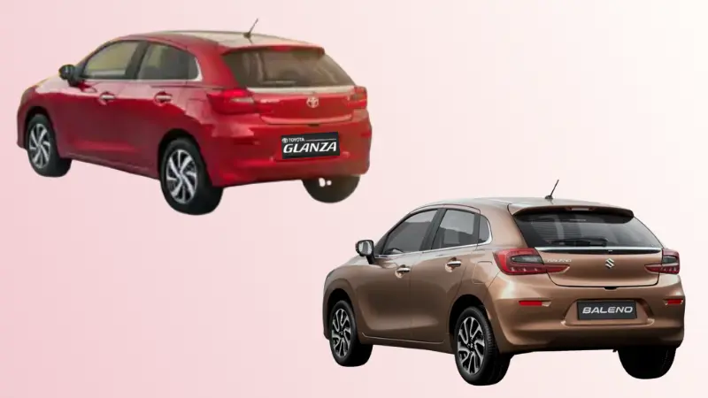 Toyota Glanza vs Maruti Baleno