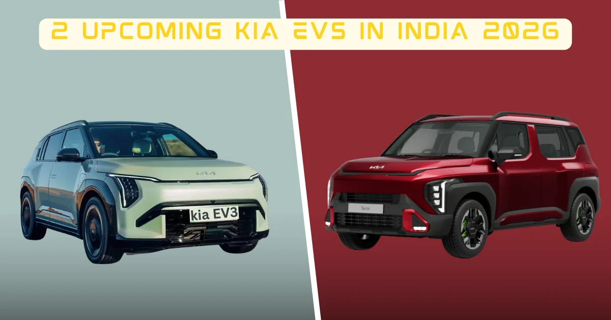 2 Upcoming Kia EVs in India 2026