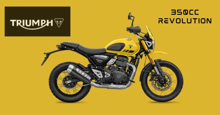 Triumph KTM And Bajaj Shift to 350cc in 2026