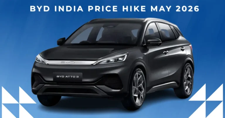 BYD India Price Hike May 2026