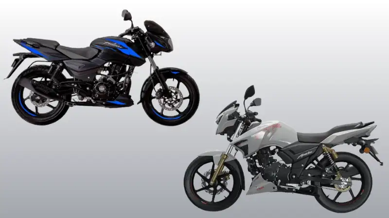 Bajaj Pulsar 180 vs TVS Apache RTR 180