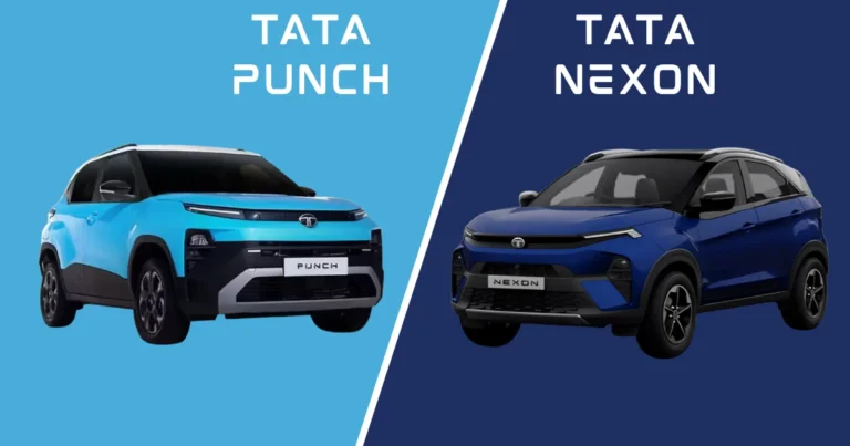 Tata Nexon vs Tata Punch Comparison