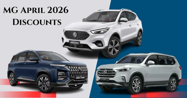 MG April 2026 Discounts