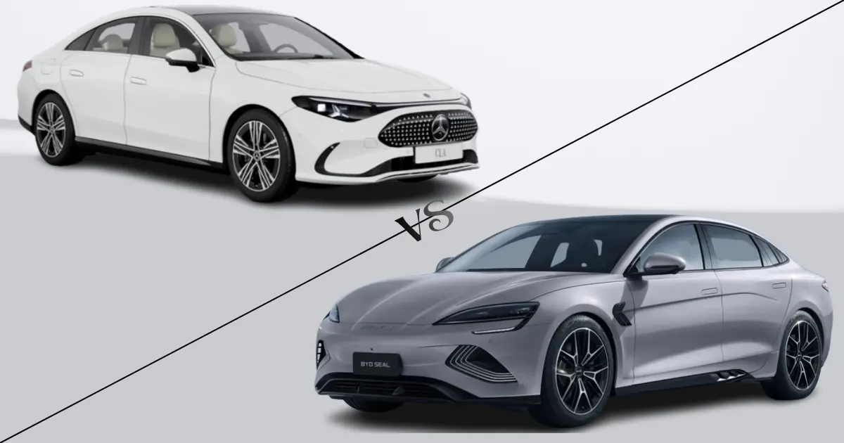 Mercedes-Benz CLA BEV vs BYD Seal