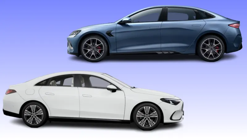 Mercedes-Benz CLA BEV vs BYD Seal