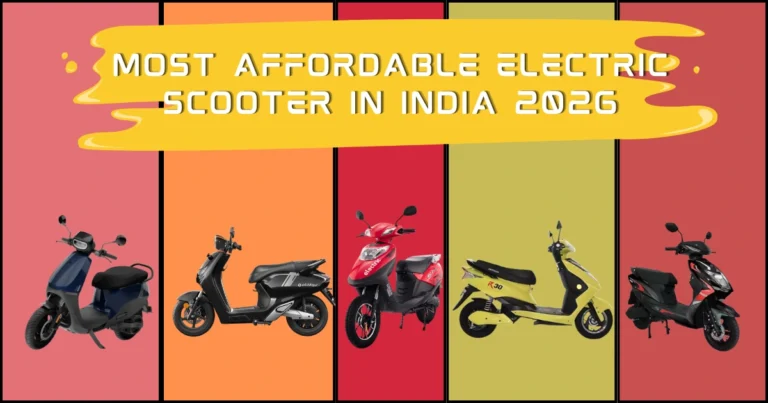 Most affordable electric scooter in india 2026