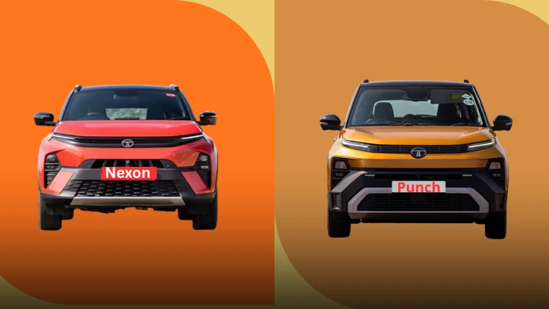 Tata Nexon vs Tata Punch Comparison