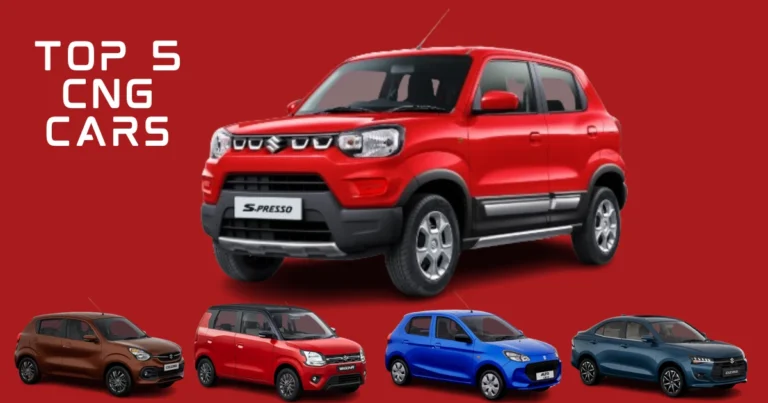 Top 5 Highest Mileage CNG Cars in India