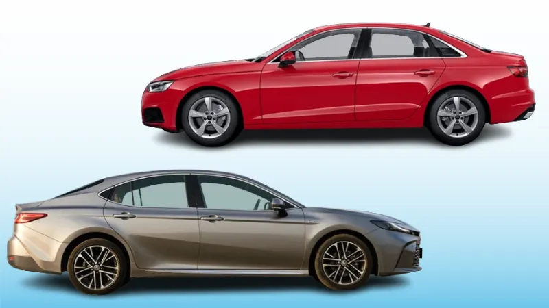 Toyota Camry vs Audi A4