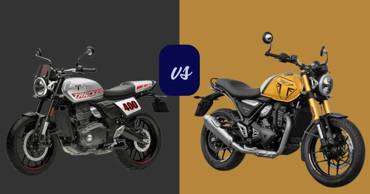 Tracker 400 vs Speed 400 Comparison