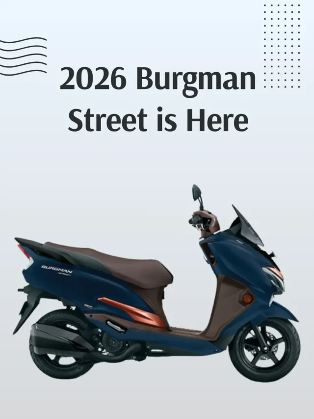 Burgman 2026 Gets Major Tech Upgrade