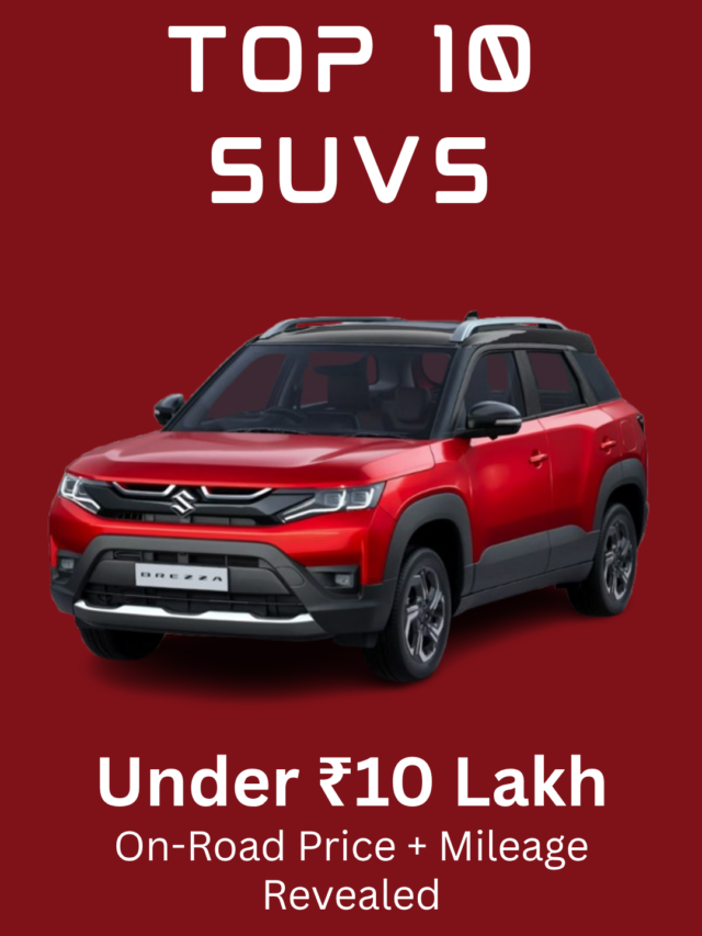 Best SUVs Under ₹10 Lakh On-Road in India 2026