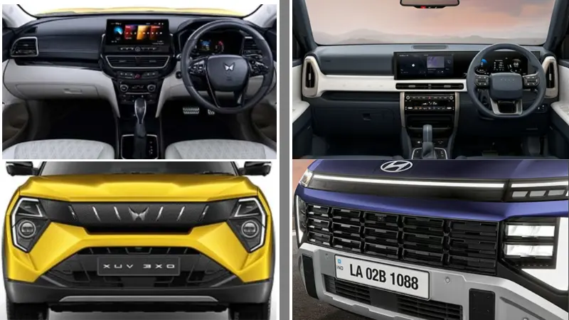 Hyundai Venue vs Mahindra XUV 3XO