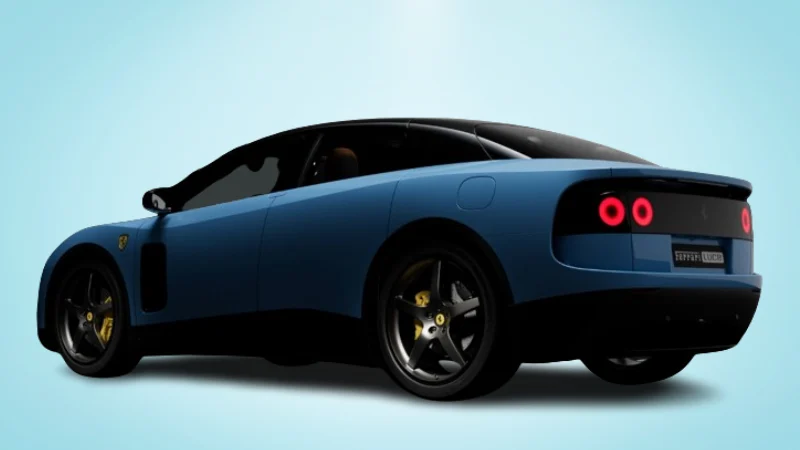 Ferrari Luce First Electric Supercar 