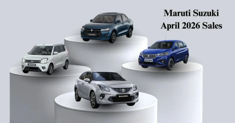 Maruti Suzuki April 2026 Sales