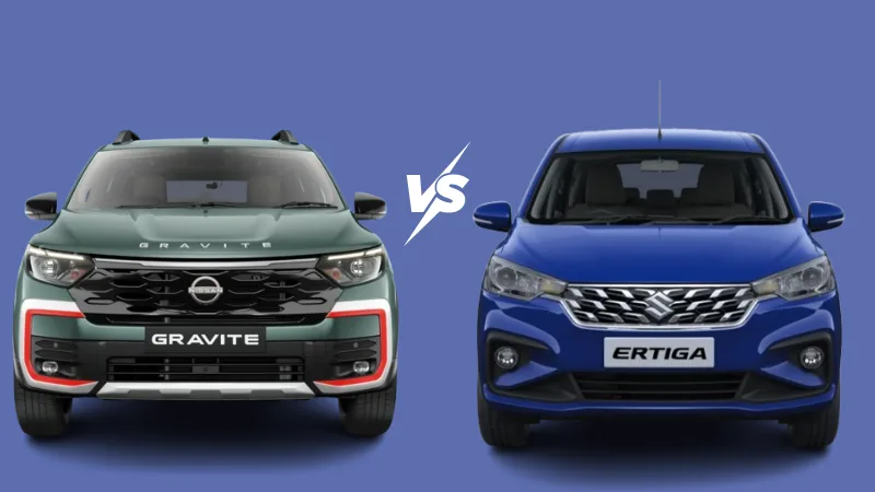 Nissan Gravite CNG vs Maruti Suzuki Ertiga S-CNG