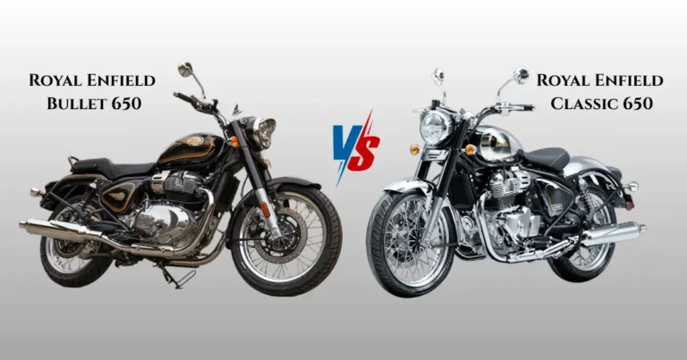 Royal Enfield Bullet 650 vs Classic 650