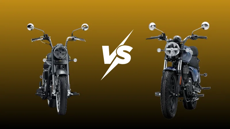 Royal Enfield Goan Classic 350 vs Meteor 350