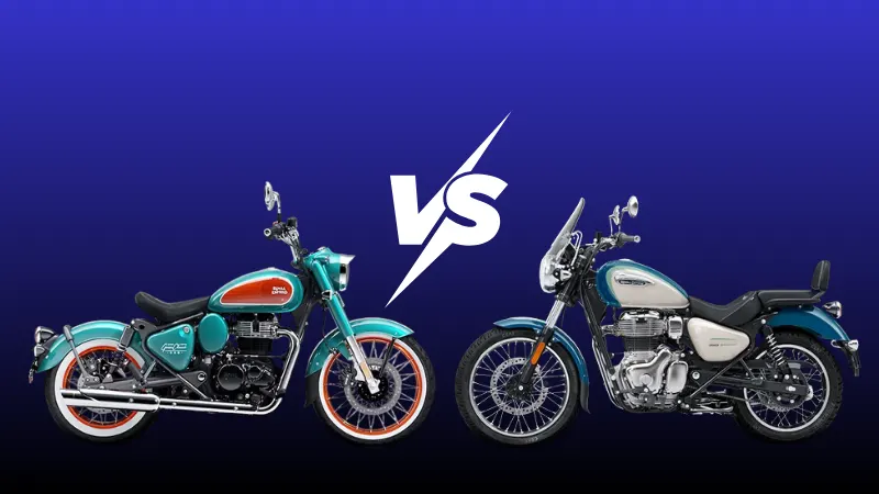 Royal Enfield Goan Classic 350 vs Meteor 350