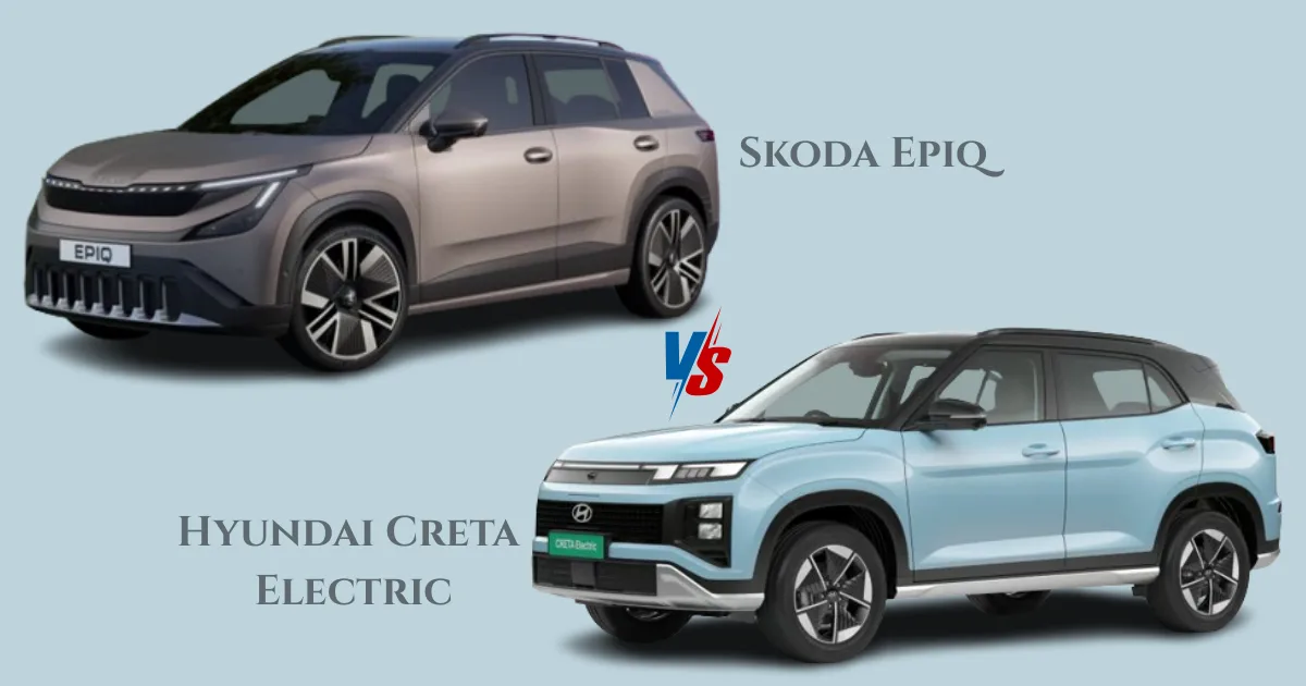Skoda Epiq vs Hyundai Creta Electric