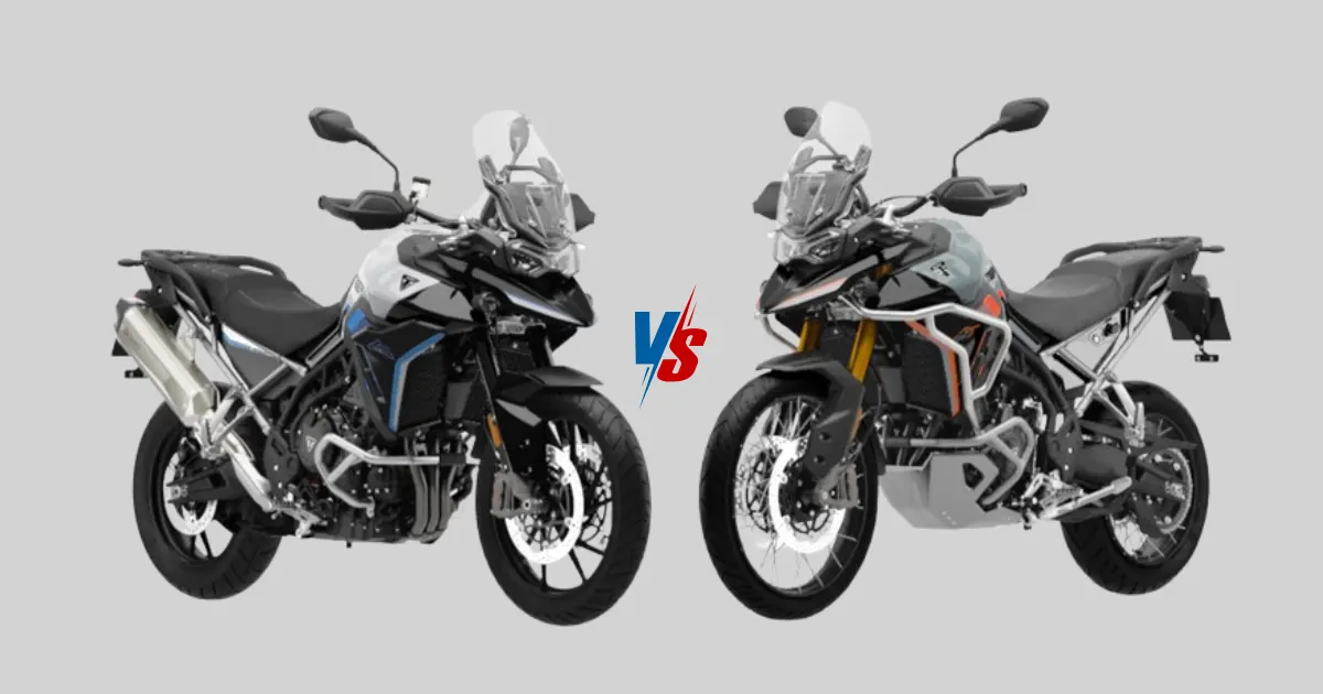 Triumph Tiger 900 Alpine vs Desert Edition