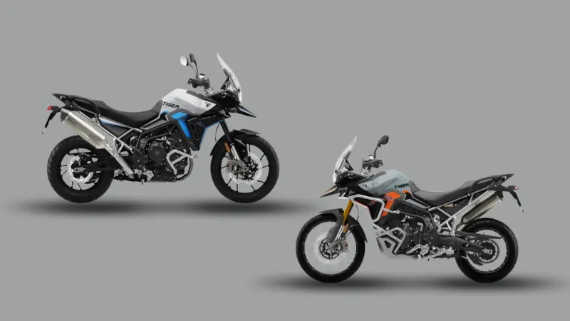 Triumph Tiger 900 Alpine vs Desert Edition