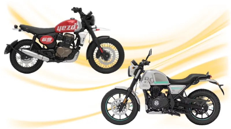 Yezdi Scrambler vs Royal Enfield Scram 440