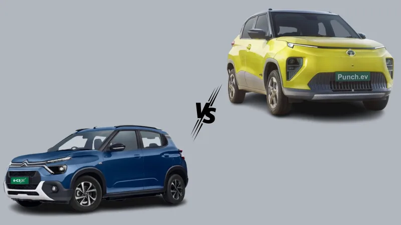 Citroen eC3X vs Tata Punch EV