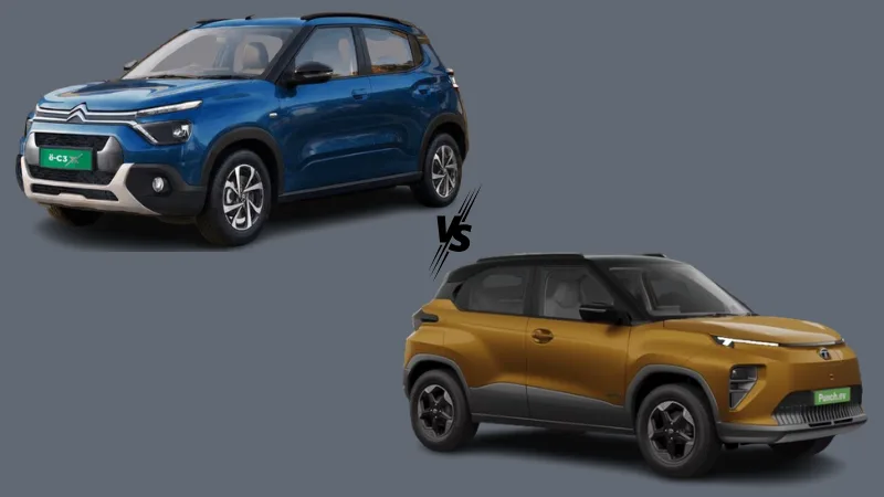 Citroen eC3X vs Tata Punch EV