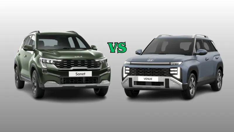 Kia Sonet vs Hyundai Venue Safety Comparison 2026