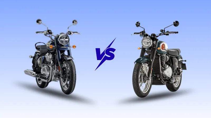 Royal Enfield Bullet 650 vs BSA Goldstar 650