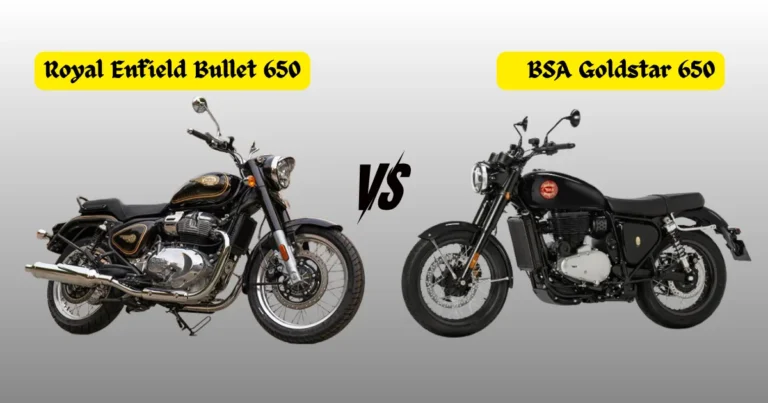 Royal Enfield Bullet 650 vs BSA Goldstar 650