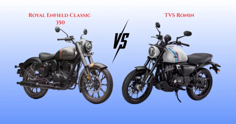 Royal Enfield Classic 350 vs TVS Ronin