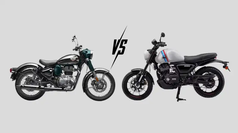 Royal Enfield Classic 350 vs TVS Ronin